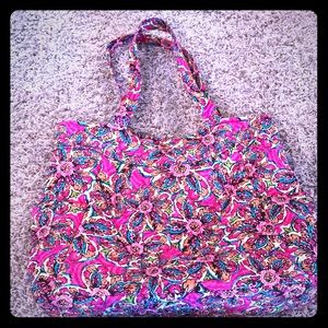 Vera Bradley Pleated Tote